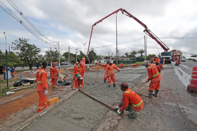 As obras são em parceria com a Superintendência da Zona Franca de Manaus. | Foto: Márcio Melo