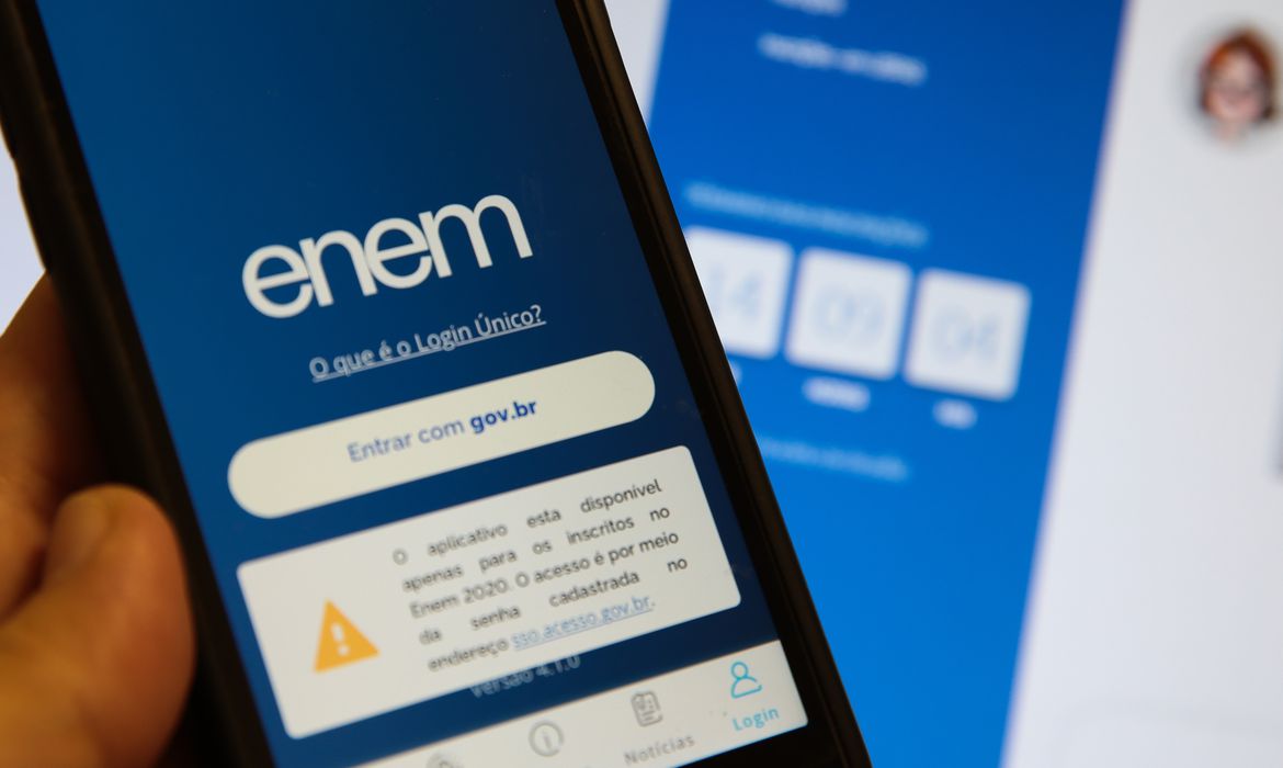 Inscrições pra o Enem PPL 2021 terminam nesta sexta-feira, 17 (Foto: Marcello Casal Jr / Agência Brasil)