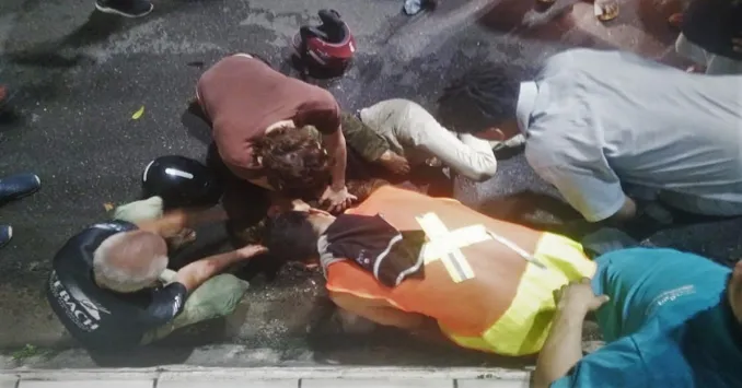 caso ocorreu na Praça do Caranguejo, Zona Centro-sul da capital amazonense | Foto: Waldick Junior